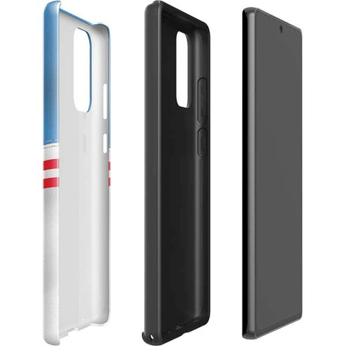NFL Tennessee Titans White Striped Galaxy Note20 5G Pro Case