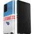 NFL Tennessee Titans White Striped Galaxy Note20 5G Pro Case