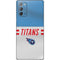 NFL Tennessee Titans White Striped Galaxy Note20 5G Skin