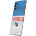 NFL Tennessee Titans White Striped Galaxy Note20 5G Skin