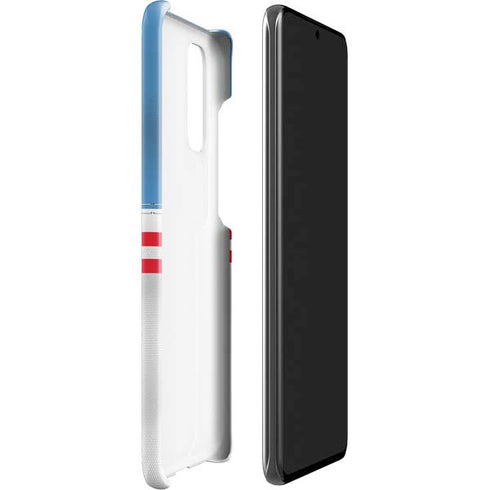 NFL Tennessee Titans White Striped Galaxy S20 Lite Case