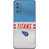 NFL Tennessee Titans White Striped Galaxy S20 Skin