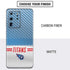 NFL Tennessee Titans White Striped Galaxy S20 Ultra 5G Skin