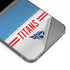 NFL Tennessee Titans White Striped Galaxy Z Flip6 Skin