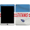 NFL Tennessee Titans White Striped iPad Skins