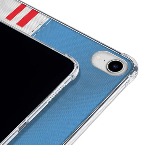 NFL Tennessee Titans White Striped iPad 11th Gen (2025) Clear Case