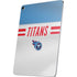 NFL Tennessee Titans White Striped Apple iPad Air Skin