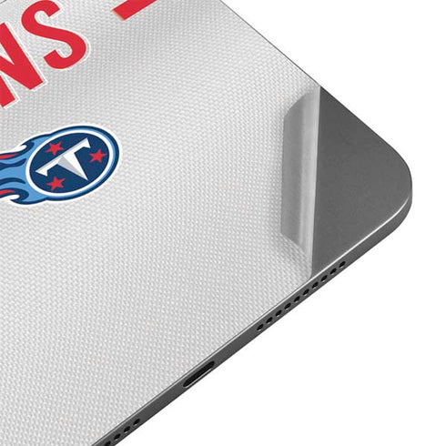 NFL Tennessee Titans White Striped Apple iPad Mini Skin