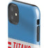 NFL Tennessee Titans White Striped iPhone 11 Impact Case