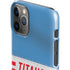 NFL Tennessee Titans White Striped iPhone 11 Pro Lite Case