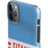 NFL Tennessee Titans White Striped iPhone 11 Pro Max Lite Case