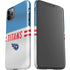 NFL Tennessee Titans White Striped iPhone 11 Pro Max Lite Case