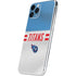 NFL Tennessee Titans White Striped iPhone 11 Pro Skin