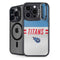 NFL Tennessee Titans White Striped iPhone 13 Pro Max Kickstand Case