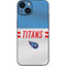 NFL Tennessee Titans White Striped iPhone Skins