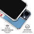 NFL Tennessee Titans White Striped iPhone 15 Clear Case