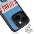 NFL Tennessee Titans White Striped iPhone 15 Plus Kickstand Case