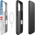 NFL Tennessee Titans White Striped iPhone 16 Pro Magsafe Impact Case