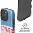 NFL Tennessee Titans White Striped iPhone 16 Pro Magsafe Impact Case