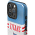 NFL Tennessee Titans White Striped iPhone 16 Pro Max Impact Case