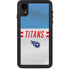 NFL Tennessee Titans White Striped iPhone Cases