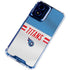 NFL Tennessee Titans White Striped Moto G 5G (2024) Clear Case