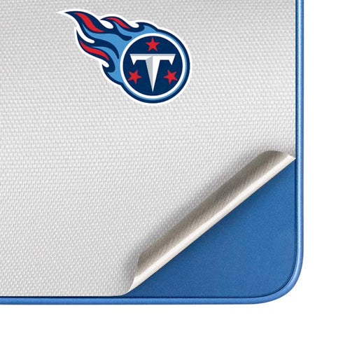 NFL Tennessee Titans White Striped Moto G Play 4G (2024) Skin