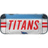 NFL Tennessee Titans White Striped Nintendo Switch 2 (2025) with Joy-Con Skin