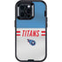 NFL Tennessee Titans White Striped Otterbox Defender iPhone Skin