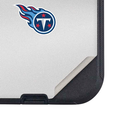 NFL Tennessee Titans White Striped Otterbox Defender iPhone Skin