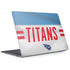 NFL Tennessee Titans White Striped Surface Laptop 3 13.5in Skin