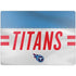 NFL Tennessee Titans White Striped Surface Laptop 7 13.8in Skin