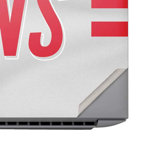 NFL Tennessee Titans White Striped HP ZBook Fury 16 G10 Skin