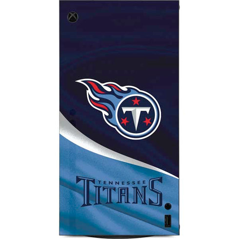 NFL Tennessee Titans XBox Series X Digital Edition Console Skin