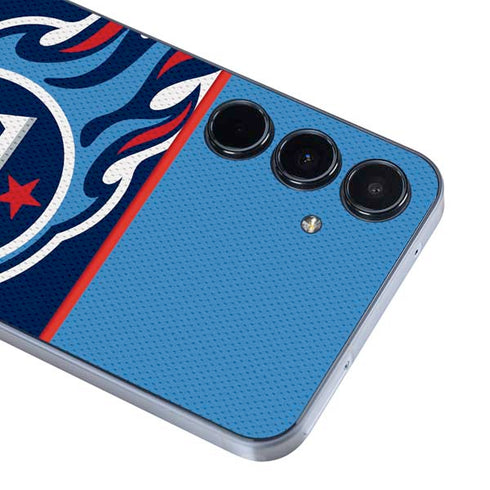 NFL Tennessee Titans Zone Block Galaxy A55 5G Skin