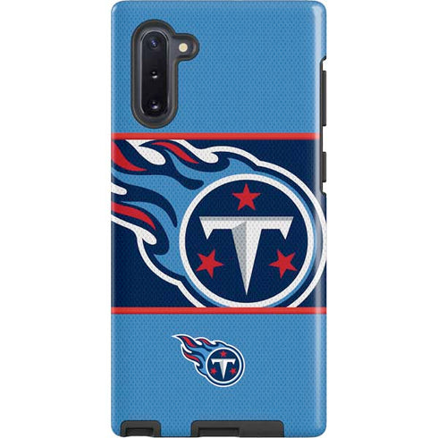 NFL Tennessee Titans Zone Block Galaxy Cases