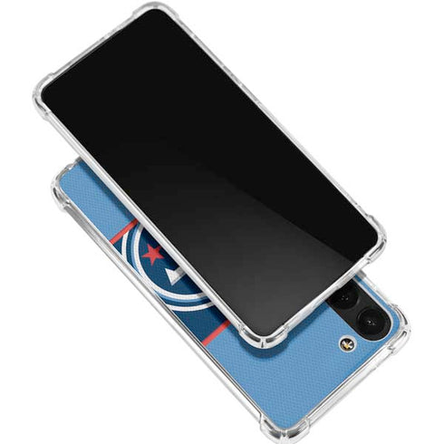 NFL Tennessee Titans Zone Block Galaxy S24 FE Clear Case