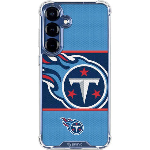 NFL Tennessee Titans Zone Block Galaxy S25 Clear Case
