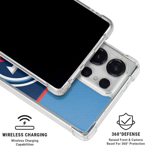 NFL Tennessee Titans Zone Block Galaxy S25 Ultra Clear Case