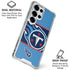 NFL Tennessee Titans Zone Block Galaxy S25 Ultra Clear Case