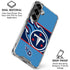 NFL Tennessee Titans Zone Block Galaxy S26 Clear Case