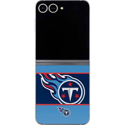 NFL Tennessee Titans Zone Block Galaxy Z Flip6 Skin