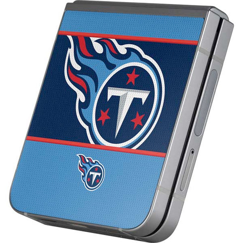 NFL Tennessee Titans Zone Block Galaxy Z Flip6 Skin
