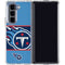 NFL Tennessee Titans Zone Block Galaxy Z Fold5 5G Clear Case