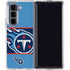 NFL Tennessee Titans Zone Block Galaxy Z Fold5 5G Clear Case