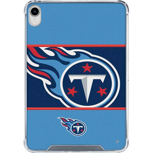 NFL Tennessee Titans Zone Block iPad 11th Gen (2025) Clear Case