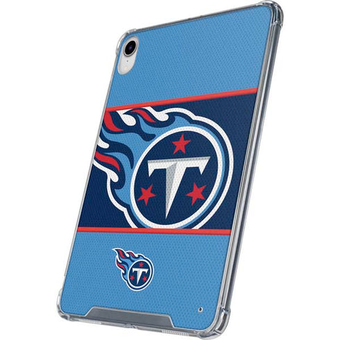 NFL Tennessee Titans Zone Block iPad 11th Gen (2025) Clear Case
