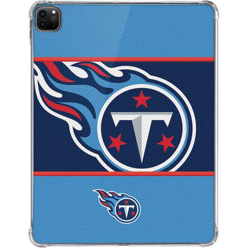 NFL Tennessee Titans Zone Block iPad Pro 11in (2024) Clear Case