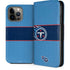 NFL Tennessee Titans Zone Block iPhone 14 Pro Max Folio Case