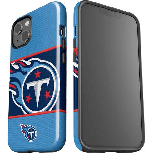 NFL Tennessee Titans Zone Block iPhone 15 Impact Case